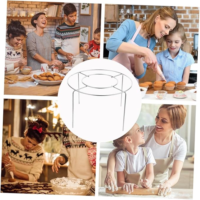 PRETYZOOM Stainless Steel Cooling Rack Stand for Cake Cookies for Cakes Easy Clean Design Essential for Home Bakers