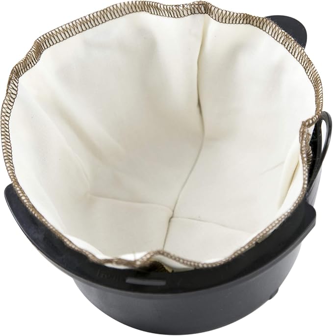 CoffeeSock ’The Original’ Reusable 100% Organic Cotton Coffee Filters - 2 pack Basket Filters 3-6 cup fit | Coffee Sock Cloth Coffee Filter | Organic Cotton Alternative – Zero-waste & Eco-Friendly