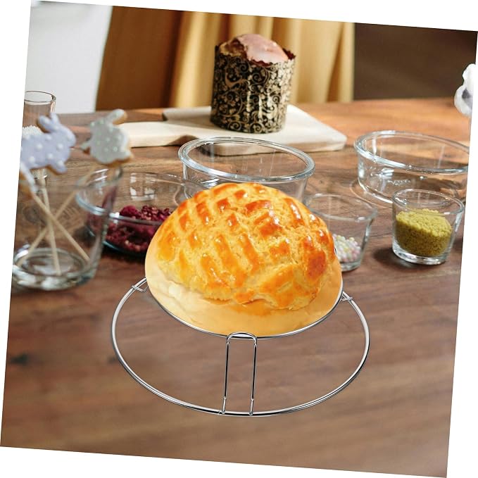 ABOOFAN Stainless Steel Cake Cooling Rack Wire Baking Rack for Oven Cooking Reusable Cooling Holder