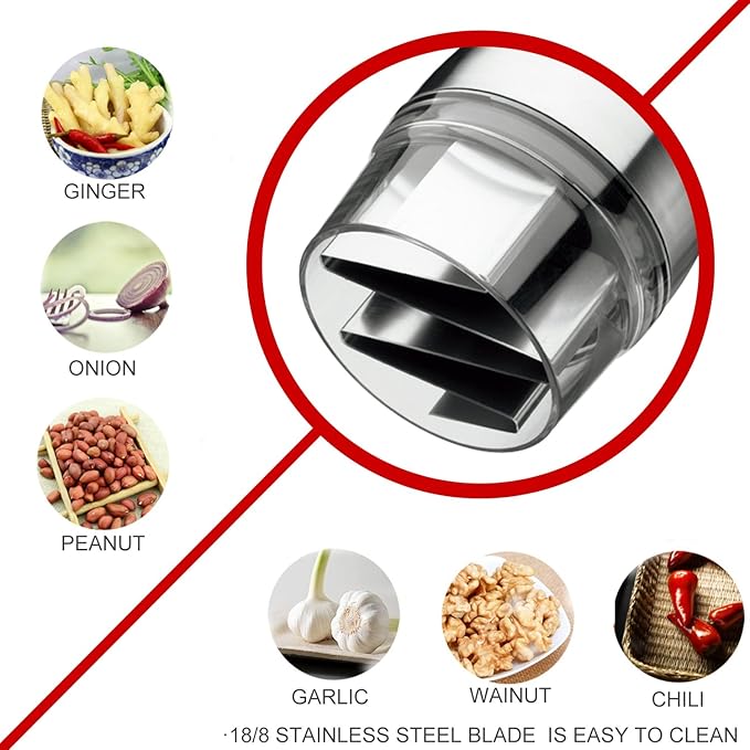 Best Utensils Premium Stainless Steel Chopper And Dicer Chop Veggies Herbs And Nuts With Ease Black
