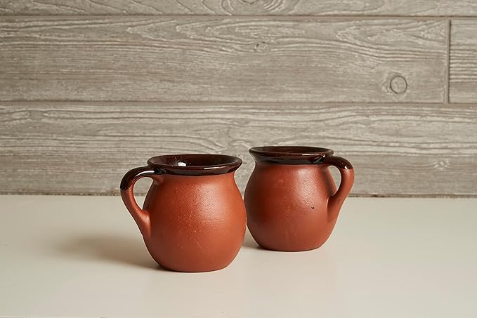 Mexican Hot Cocoa Mugs by Verve CULTURE, Ceramic Coffee Mugs, Authentic and Cute Mug Gifts for Women and Men, Tea and Coffee Cups, Mother’s Day Gifts, Set of 2, 14oz. Mugs
