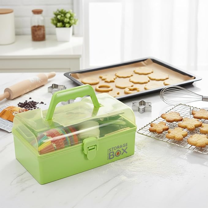 Cake Decorating Kit, 284PCS Baking Accessories with Storage Case, Piping Bags and Tips Set, Cupcake Cookie Frosting Fondant Decorating Supplies for Beginners