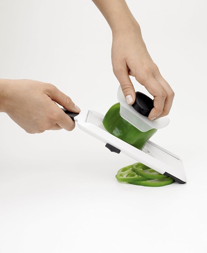 OXO Good Grips Handheld Mandoline Slicer & Good Grips Prep Julienne Y-Peeler, Black