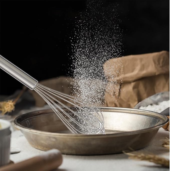 Mrs. Anderson’s Baking Balloon Whisk, Stainless Steel, 9.5-inches