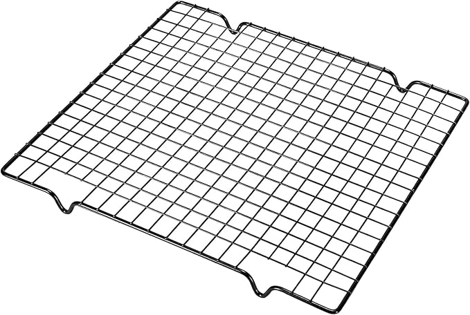 Premium SGC Certified Baking Cooling Rack, Cookie Cooling Racks for Cooking, Baking, Roasting, Grilling, Drying, Oven Safe Wire Rack, 11" * 10" Small Squares Grids