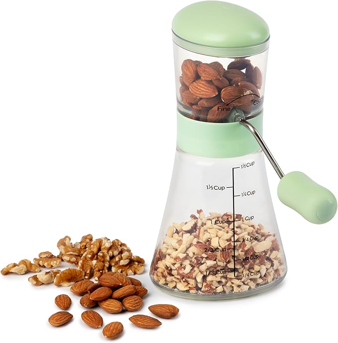 Prepworks by Progressive Nut Chopper with Non-Skid Base (Pistachio)