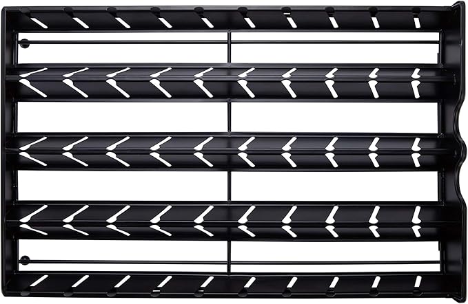 FlagShip Vertuo Pod Holder Drawer for Nespresso Storage Glass Top Capsule Organizer(40 Pods Capacity)