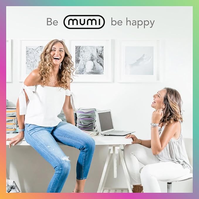 MUMI Piccolo Reusable Zip Up Bags – Set of 3 Silicone Ziplock Bags | Reusable Ziploc for Food Storage, Freezer, & Snacks | BPA-Free Airtight Silicone Storage for Travel & Meal Prep - Mint
