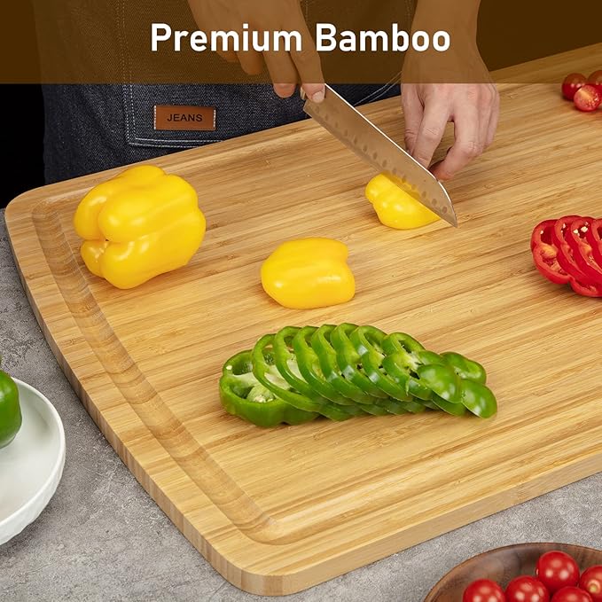 Wood Stove Top Cover Board, Noodle Board Stove Cover for Gas Stove and Electric Stove, Wooden Stovetop Cover Cutting Board for Counter Space