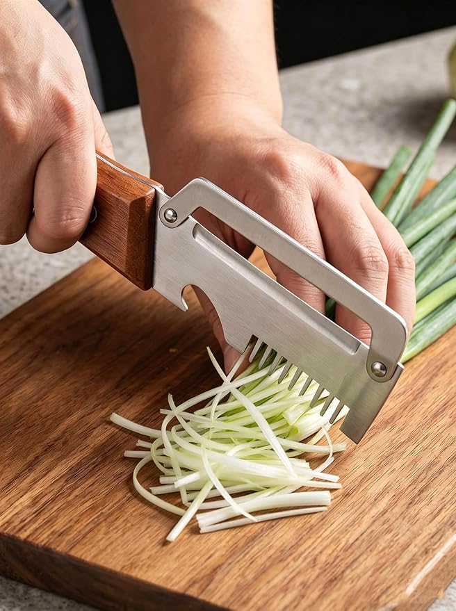 3-in-1 Multifunctional Vegetable Peeler with wooden grip, integrated grater and bottle opener. Practical kitchen tool for peeling, grating and opening bottles, perfect for fruits & vegetables. (1 PCS)
