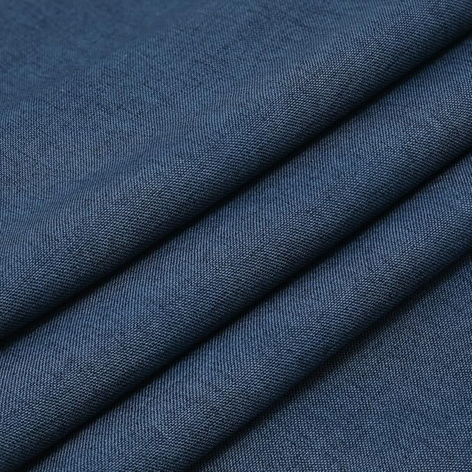 Artoid Mode Navy Blue Table Runner, Seasonal Summer Fall Washable Kitchen Dining Table Decoration for Home Party Decor 13x90 Inch