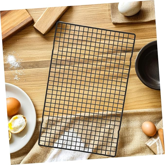 STOBAZA Heavy Duty Stainless Steel Baking Cooling Rack 16 x 10 Nonstick Roasting Rack for Cookies Cakes and Breads for Baking and Cooling Baked Goods