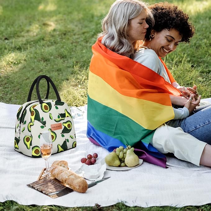BALORAY Lunch Bag for Women Men Insulated Lunch Box for Adult Reusable Lunch Tote Bag for Work, Picnic or Travel