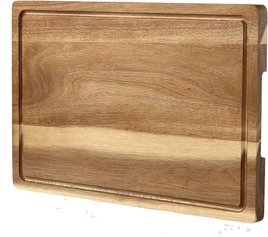 GAOMON 18 x 12 In Acacia Cutting Board for Kitchen, Extra Large Charcuterie Cheese Platter Serving Tray, Food Prep and Serving Boards, Chopping Boards for Meal Vegetables and Cheese