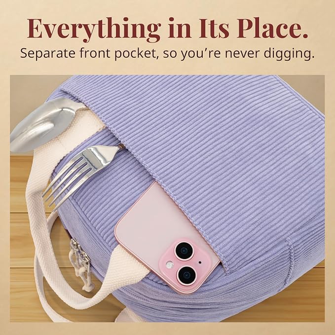 LOVELYWIND Lunch Box for Women Cute Lunch Bags for Women Lunch Tote Bags Reusable Insulated Lunch Box Large Capacity Reusable Insulated Cooler for Work or Travel Gifts or Beach