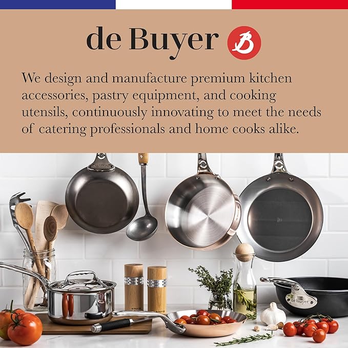 de Buyer REVOLUTION Julienne Blade - 10 mm - Ultra-Sharp Stainless Steel Replacement Blade - Designed for LA MANDOLINE REVOLUTION - Made in France