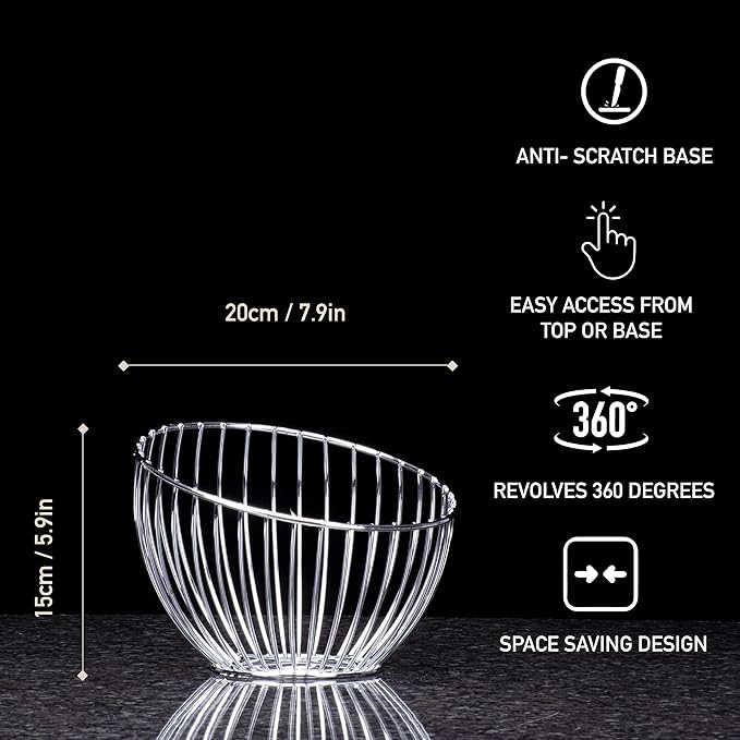 Peak Coffee Coffee Pod Holder Bowl | Compatible with K Cups, Keurig Pods, and other Coffee Pods and Capsules | Premium Coffee Capsule Storage & Organiser
