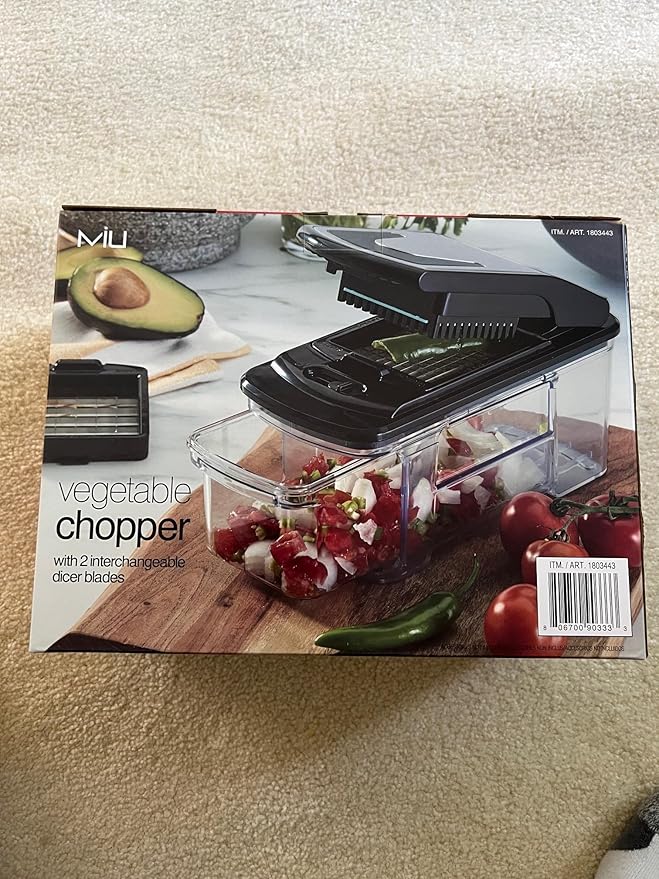 Vegetable Chopper, Dicer, Slicer for Fruits, Veggies, Onions, Potatoes.