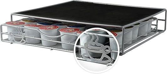 Southern Homewares Brand New Keurig K-cup Storage Drawer Coffee Holder for 36 K-cups Sealed, Gray