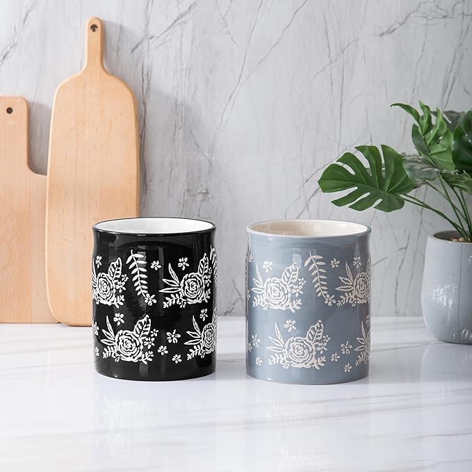 Kitchen Utensil Holders - Countertop Utensil Caddy