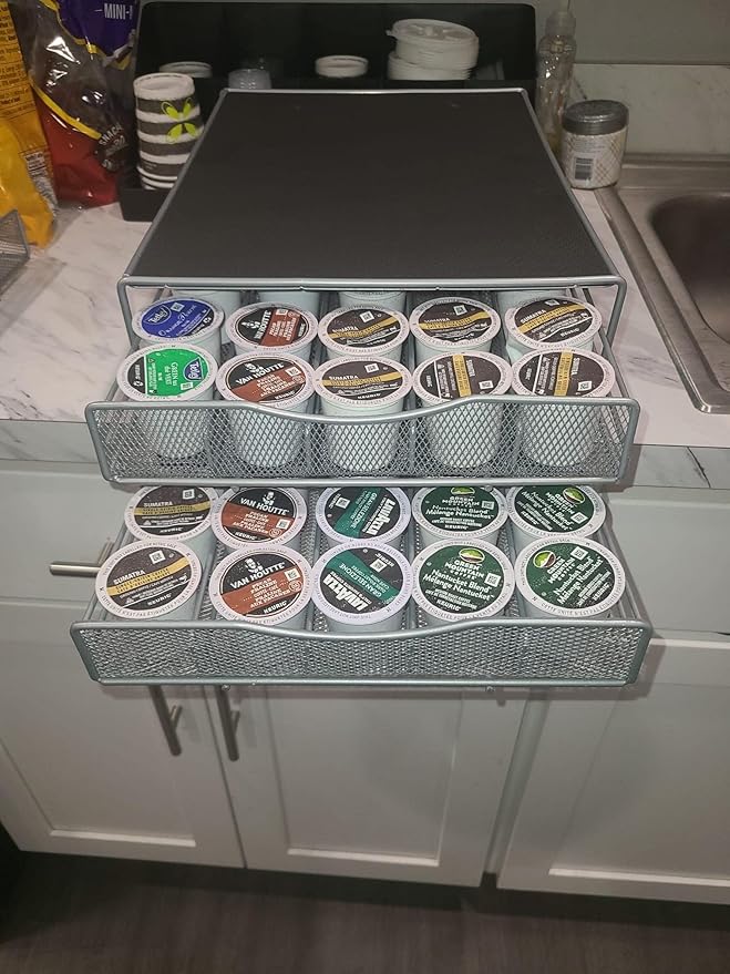 70 Cup 2 tier Coffee Pod Storage Drawer