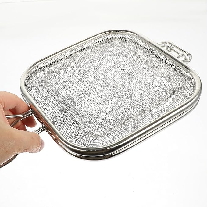 Stainless Steel Bread Baking Cooling Rack with Sandwich Grill Net, Multi-purpose Oven Baking Tool for Fast Sandwich Making and Bread Cooling