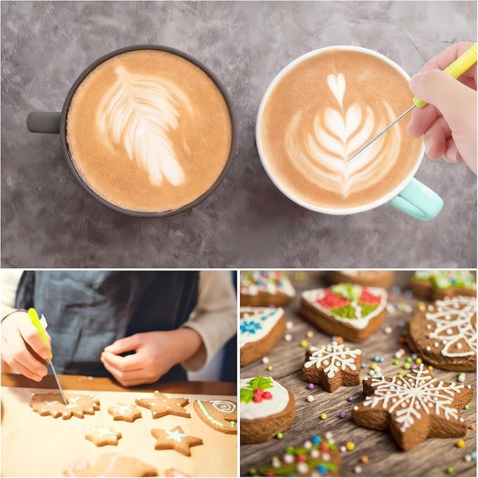 129Pcs Piping Bags and Tips Set - 100 12Inch Disposable Tipless Piping Bags for Royal Icing - Cake Decorating Baking Tools with 7 Frosting Tips, 10 Bag Ties, 2 Scriber Needle,6 Cookie Cutters