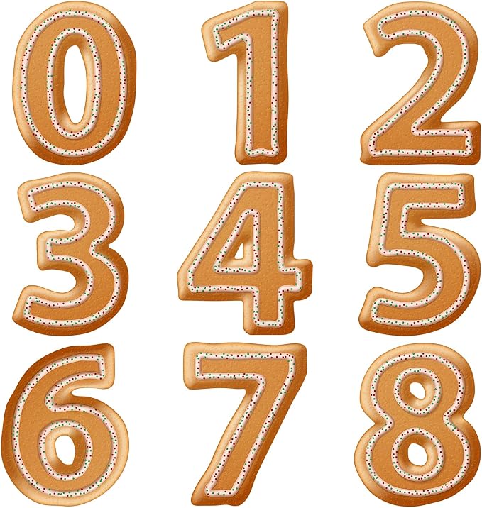 Number Cookie Cutter Set 3 Inch - 9 Pcs Xzhloym Cookie Cutters Shapes - Stainless Steel