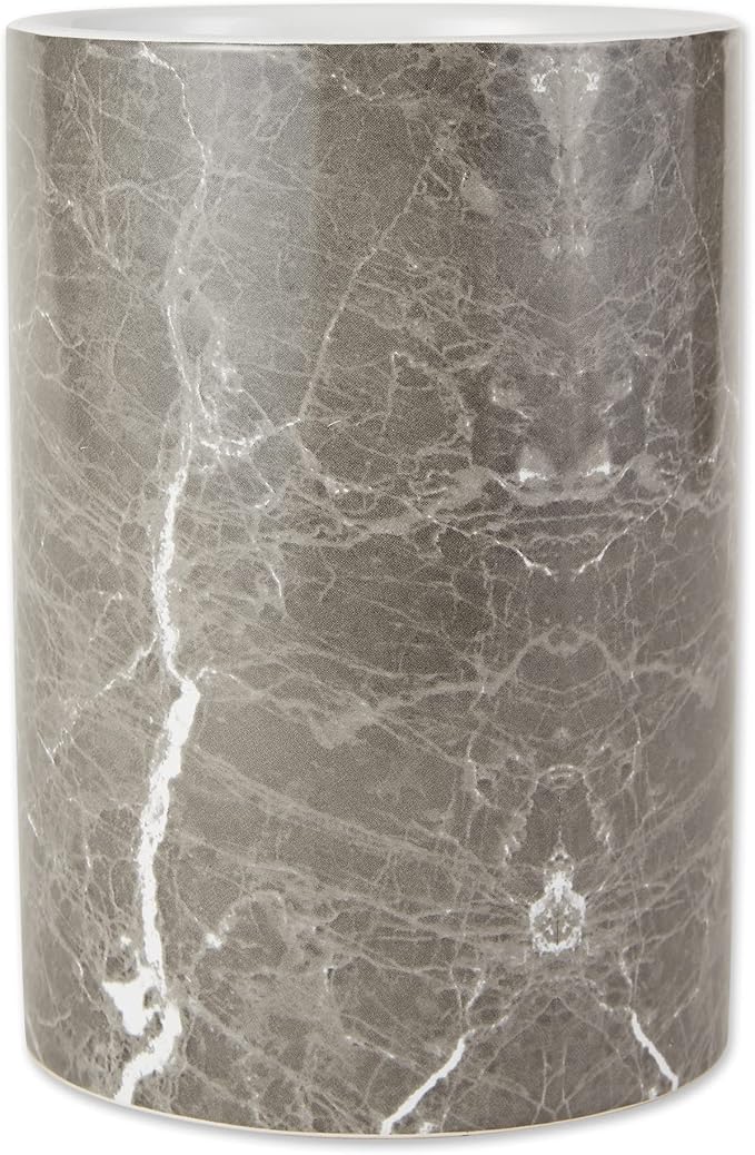 DII Kitchen Accessories Collection Ceramic, Utensil Holder, Black Marble