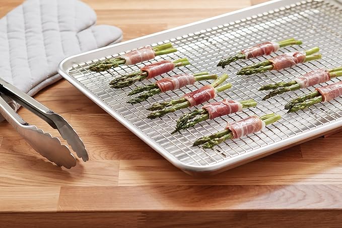 Fox Run 11695 Stainless Steel Cooling Rack, 12 x 17 x 1 inches, Metallic