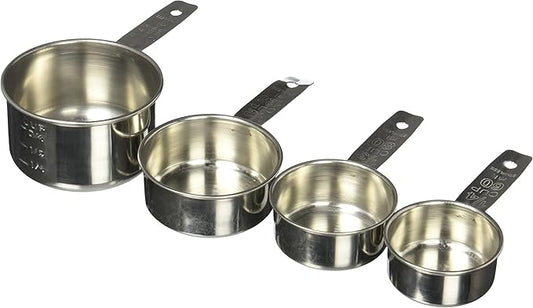 Crestware Measuring Cup Set,1/4,1/3,1/2,and 1 Cup MEACP - 1 Each
