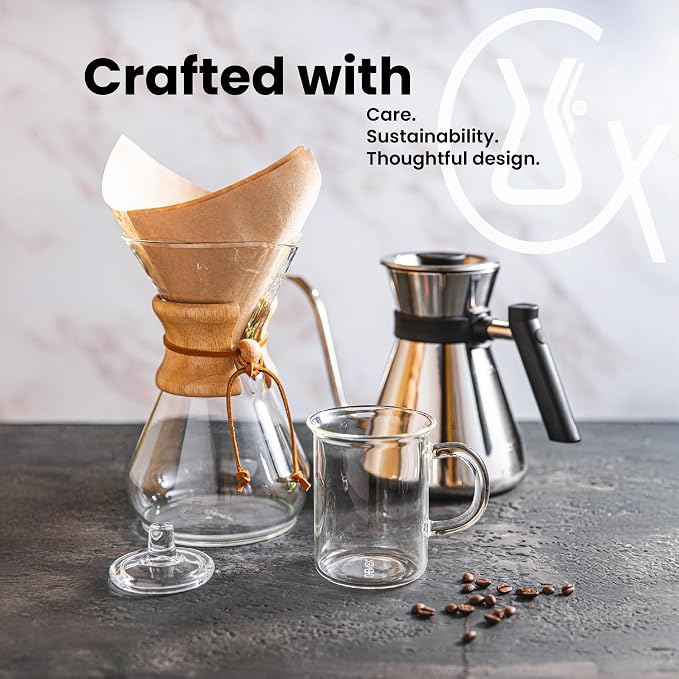 Chemex Filter - Unfolded - 100ct - Exclusive Packaging