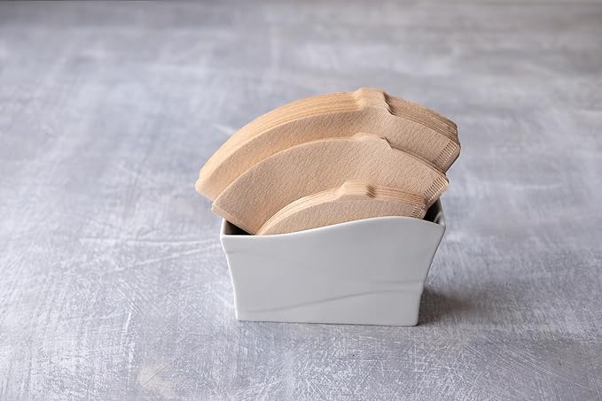 Hario V60 Paper Coffee Filter, Size 01, Natural, 40ct Box