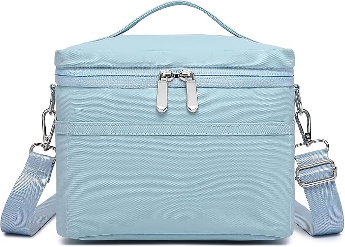 Insulated Lunch Bag for Women Adult Lunch Box Lightweight Waterproof Lunchbox Soft Cooler Reusable Lunch Bags for Work