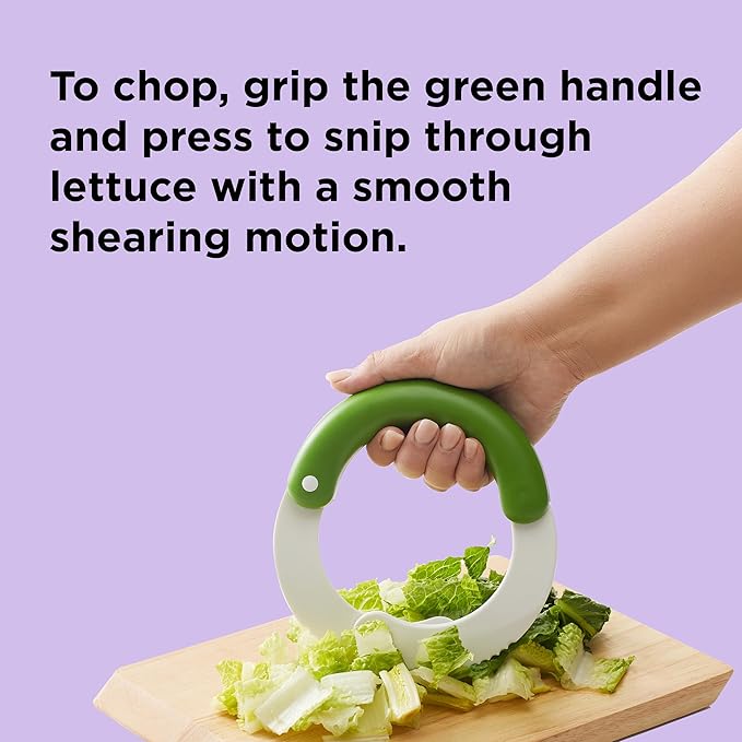 Chef'n 104-259-120 SaladShears Nylon Lettuce Chopper - White