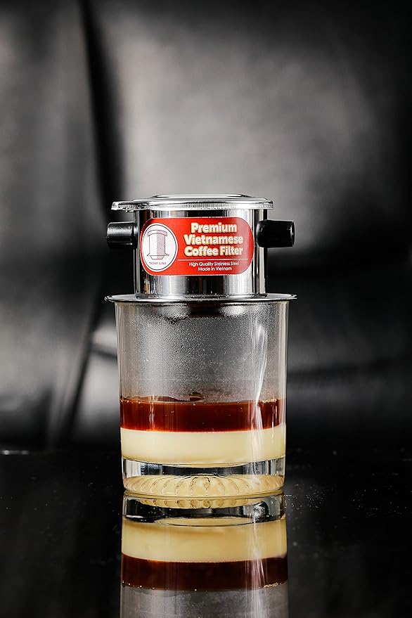 Set of 2 Vietnamese Coffee Filters, No Paper, Reusable. Easy Clean. 4 Ounce 2 Pack
