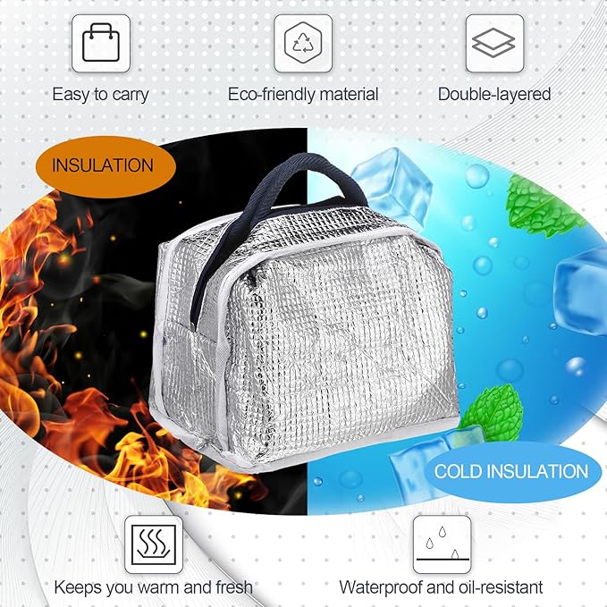 12 Pcs Christian Lunch Bags Bulk First Communion Favors Religious for Mom Church Gifts Bulk Reusable Lunch Boxes for Women Men Mom Teacher Staff