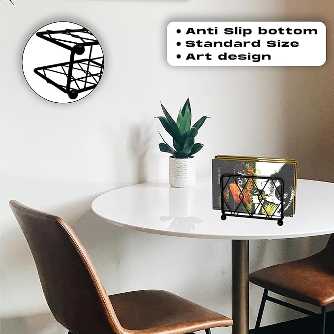 Napkin Holder – A Stylish Upright Dispenser for Paper Napkins, Perfect for Kitchen, Dining, Countertops, and Cocktail Settings. Complements All Room Decors Effortlessly.