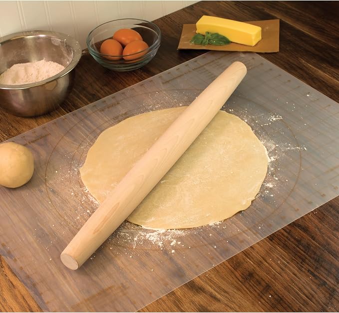 Mrs. Anderson’s Baking Wooden French Rolling Pin, 20.5-Inch x 1.75-Inch