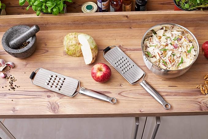 Rosle Kitchen Collection Stainless Steel Grater/Slicer Fine Stainless