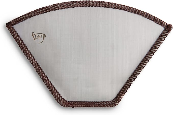 Fino Flexible Mesh Reusable Coffee Filter, Number 4-Size, Brews 8 to 12-Servings