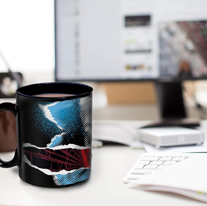 Morphing Mugs IT Chapter 2 – Pennywise – Come Home Heat Sensitive Mug – Ceramic Horror Film Color Changing Heat Reveal Coffee Tea Mug – by Trend Setters Ltd MMUGC972