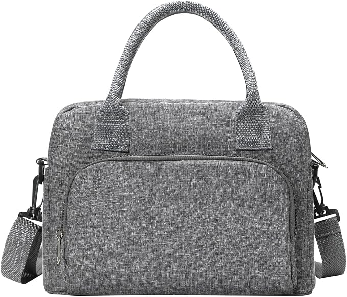 MEXS Insulated Lunch Bag for Women Men Large Reusable Lunch Box Adult Leakproof Portable Cooler Tote Bags for Work Picnic