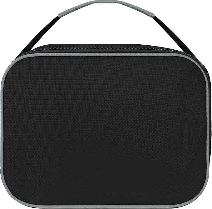 FOCO NHL Unisex-Adult Officially Licensed Wordmark Team Color Big Logo Hockey Zip Closure 7L Lunch Bag - Los Angeles Kings