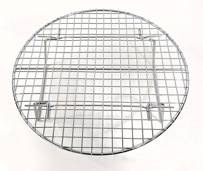 Update International-STR1475 14.75" Chrome-Plated Steamer Rack - Silver