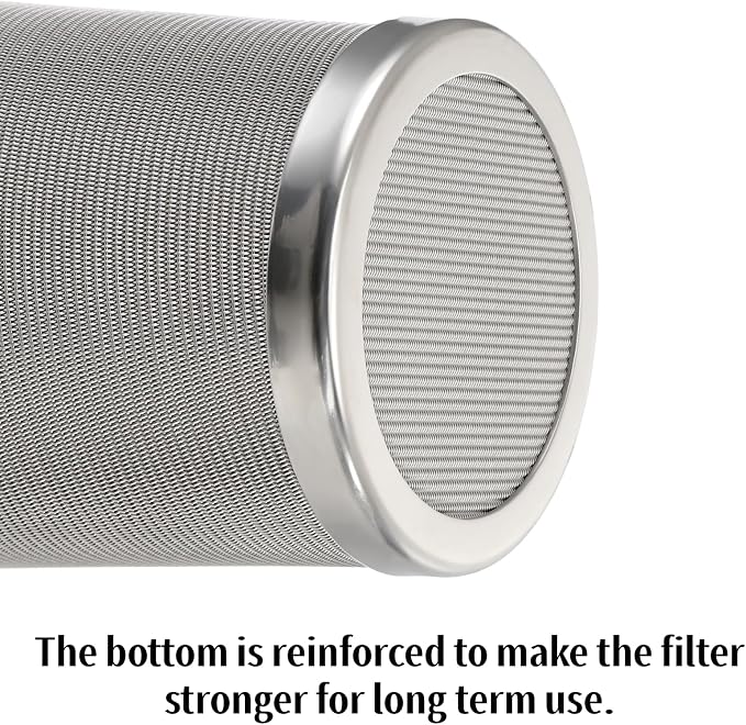Goaste 3 Pack Cold Brew Coffee Filter for 32oz / 1Quart Wide Mouth Mason Jar, 304 Stainless Steel Strainer with Seal Ring, Coffee Tea Infuser Ultra Fine Mesh for Iced Coffee, Lemonade, Fruit Drinks