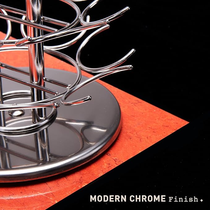 Peak Coffee Capsule Revolving Storage Stand for 35 Nespresso Pods Holder | Vertuo Pod Holder Tree Organizer & Stand | Easy & Space-Saving Coffee Pod Holder | Designed for Nespresso Accessories
