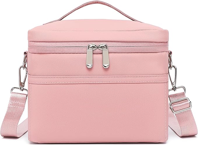 Insulated Lunch Bag for Women Adult Lunch Box Lightweight Waterproof Lunchbox Soft Cooler Reusable Lunch Bags for Work