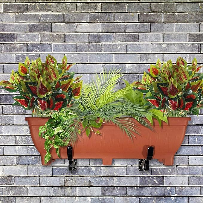CATTREE Artificial Shrubs, Plastic Plants Heart Grass Fake Green Bushes Greenery Leaves Wedding Indoor Outdoor Home Garden Verandah Office Table Centerpieces Arrangements Decoration 4 pcs