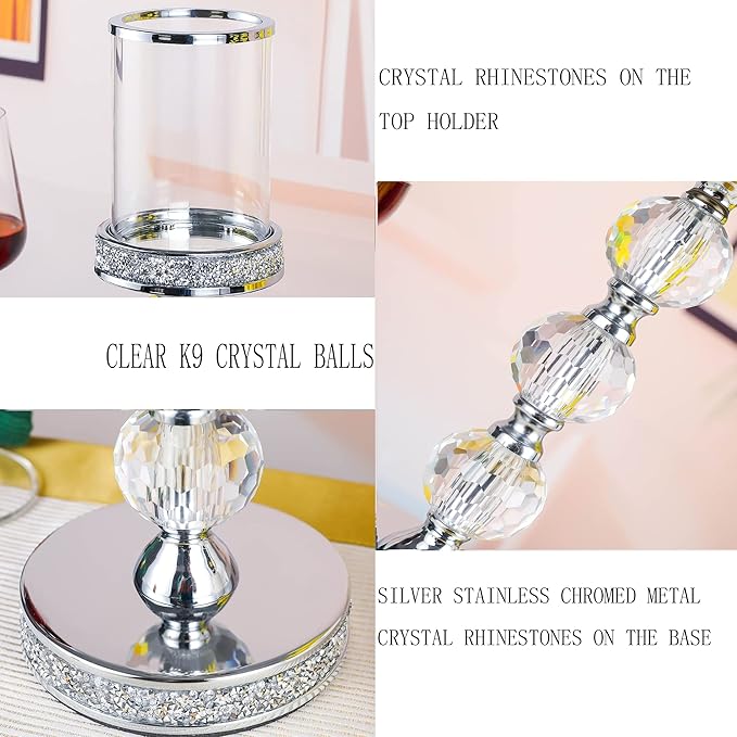 Pillar Candle Holders, Candle Holder for Pillar Candle, Candlesticks Holder for Coffee Dining Table,Wedding, Home Ceterpieces, Home Decor CH00XL